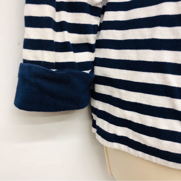Gap Blue White Stripe Hoodie - Picture 6 of 16